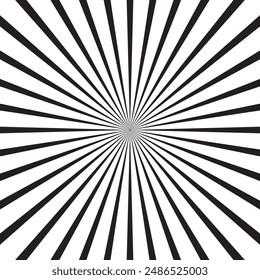 Color negro abstracto simple Diseño de línea de Vertical delgada geométrica una Imagen abstracta en blanco y negro de un fondo blanco. Ilustración vectorial. EPS 10
