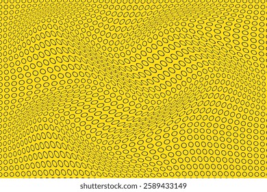 simple abstract black color small polka dot pattern a yellow background with a lot of dots on it with a pattern of dots that can be used as a background or texture	