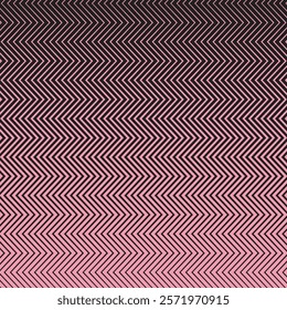 simple abstract black colour vertical thik to thin zig zac line pattern on pink colour background.