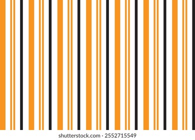 simple abstract black orange color vertical line pattern orange and white striped lines on a white background