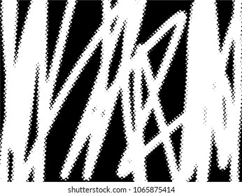 Simple abstract black and white drawing. Expressive drawing. Abstract Dots Overlay Texture.