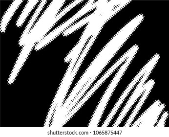 Simple abstract black and white drawing. Expressive drawing. Abstract Dots Overlay Texture.
