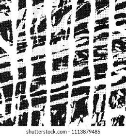 Simple abstract black and white drawing. Expressive drawing. Abstract Overlay Texture. Vector.
