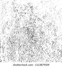 Simple abstract black and white drawing. Expressive drawing. Abstract Overlay Texture. Vector.