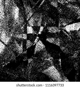 Simple abstract black and white drawing. Expressive drawing. Abstract Overlay Texture. Vector.