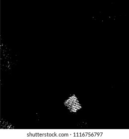 Simple abstract black and white drawing. Expressive drawing. Abstract Overlay Texture. Vector.