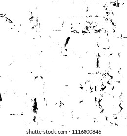 Simple abstract black and white drawing. Expressive drawing. Abstract Overlay Texture. Vector.
