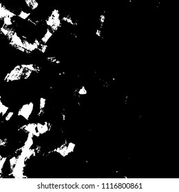 Simple abstract black and white drawing. Expressive drawing. Abstract Overlay Texture. Vector.