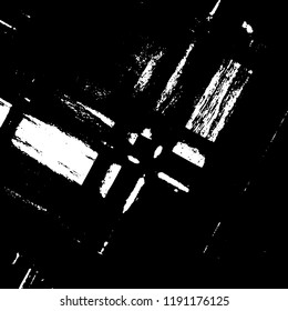 Simple abstract black and white drawing. Expressive drawing. Abstract Overlay Texture. Vector.
