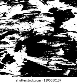 Simple abstract black and white drawing. Expressive drawing. Abstract Overlay Texture. Ink Print Distress Background . Vector.  Grunge Texture.