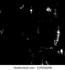 Simple abstract black and white drawing. Expressive drawing. Abstract Overlay Texture. Ink Print Distress Background . Vector.  Grunge Texture.