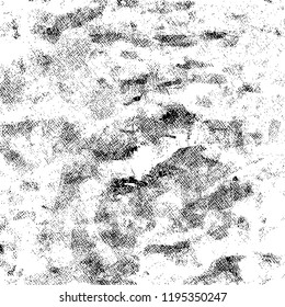 Simple abstract black and white drawing. Expressive drawing. Abstract Overlay Texture. Ink Print Distress Background . Vector.  Grunge Texture.
