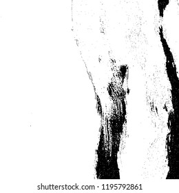 Simple abstract black and white drawing. Expressive drawing. Abstract Overlay Texture. Vector.