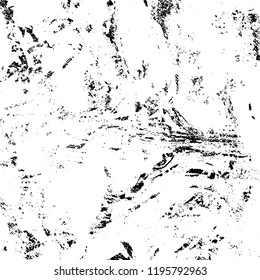 Simple abstract black and white drawing. Expressive drawing. Abstract Overlay Texture. Vector.