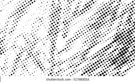 Simple abstract black and white drawing. Expressive drawing. Abstract Dots Overlay Texture.