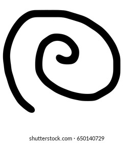 Simple abstract black and white drawing. Expressive drawing. Abstract Dots Overlay Texture.