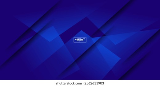 Simple abstract blue background with geometric graphic elements for poster, flyer, digital board and concept design. Vector Eps10