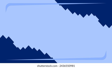Simple Abstract Blue Background For Presentation