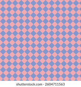simple abstract blue colour dimond pattern with a pink background
