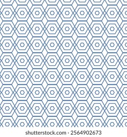 simple abstract blue colour poligon pattern.