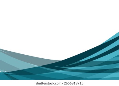 einfache abstrakte blaue elegante Rahmen Form Hintergrund.eps