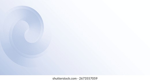 Einfach abstrakter, blauer, moderner Hintergrund mit Kreiselementen