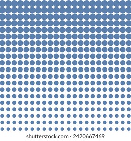 simple abstract blueberry color polka dot halftone pattern