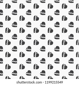 
Simple abstract broken heart vector background. clean design for wallpaper, fabric, paint. Pattern is on swathes panel.

