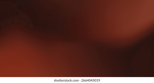 Marrón abstracto simple con gradación negra con ruido negro para Anuncio, alisador, folleto o fondo de Sitio web.