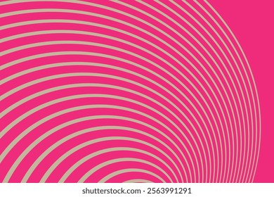 simple abstract brown color creative geometric wavy line pattern on pink background pink background with a pink background with a pink and white design