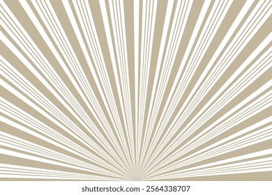 simple abstract brown color creative sunburst stripe line pattern