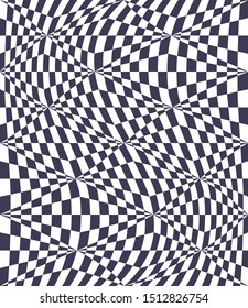 Simple abstract checkered pattern background print.