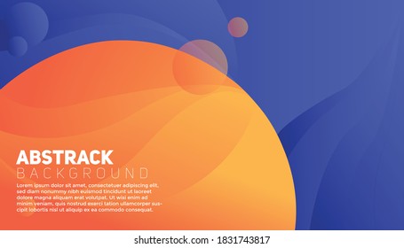 simple abstract color background for banner, landing page or etc. 