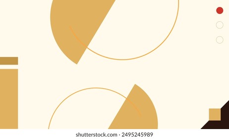 simple abstract colorful geometric background pattern design