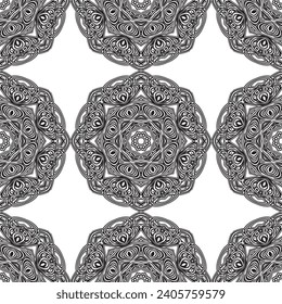 Simple abstract contemporary seamless pattern. flower and leaf shape textures. Repeatable vibrant boho prints. Vector illustration.
