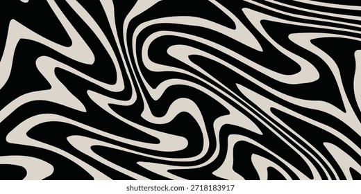 Patrón sin fisuras contemporáneo abstracto simple. Texturas de forma de flujo dinámico dibujadas a mano. Repetibles estampados boho futuristas. Perfecto para proyectos de moda de lujo, textiles y decoración del hogar.