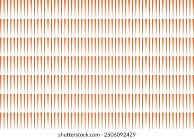 simple abstract creative thin to thick orange color halfline pattern a white and orange background with a pattern of lines