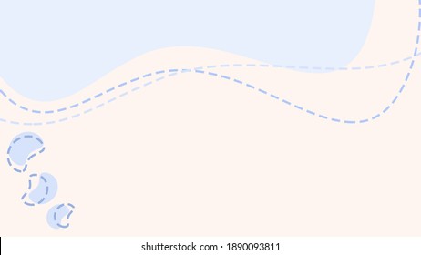 simple abstract and cute template with a square shape for social media and presentation