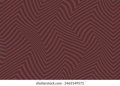  simple abstracto color marrón oscuro línea Horizontal zig zag patrón ondulado