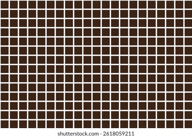simple abstract dark brown color square box pattern brown grid texture