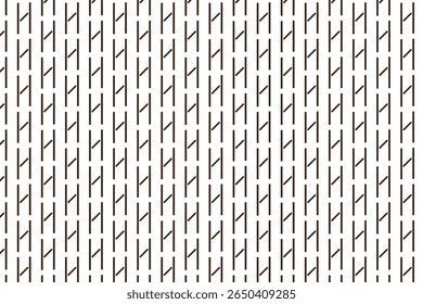 simple abstract dark brown line pattern repeating vertical lines pattern