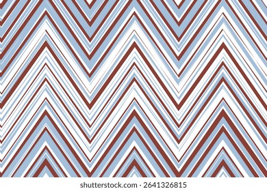 simple abstract dark and light color thin to thick zig zag line pattern