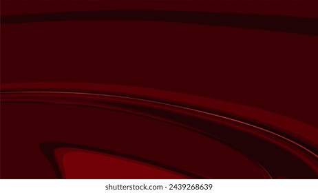 simple abstract dark red wave background