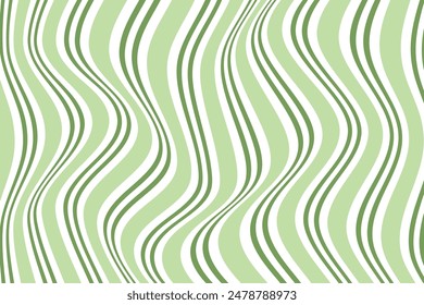 simple abstract fennel lite green color vertical line wavy distort pattern a green and white striped pattern in the form of a wave