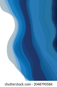 Simple abstract few colour clear background design. One colour variant.
