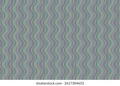simple abstract fig grey color creative geometric smooth zig zag line pattern that can be used as a background or texture wavy vertical stripes in shades of green and gray