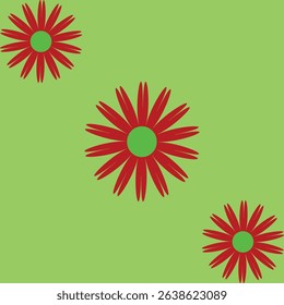 Simple Abstract Flower Petals Stock Illustrations