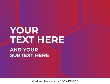 Einfache abstrakte und futuristische Vektorillustration.