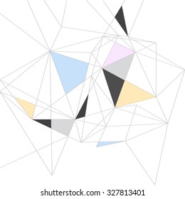 Simple abstract geometric background. Vector EPS10