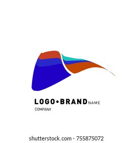 Simple Abstract Geometric Corporate Logo Design